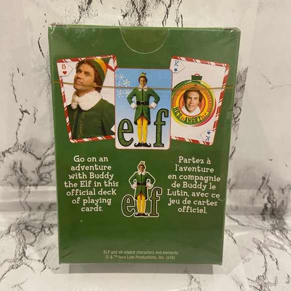 *NEW & SEALED* Elf Playing Cards - Picture 2 of 2